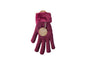 Gefütterte Damen Strickhandschuhe » Teddy Winterhandschuhe » Fingerhandschuhe Super Soft
