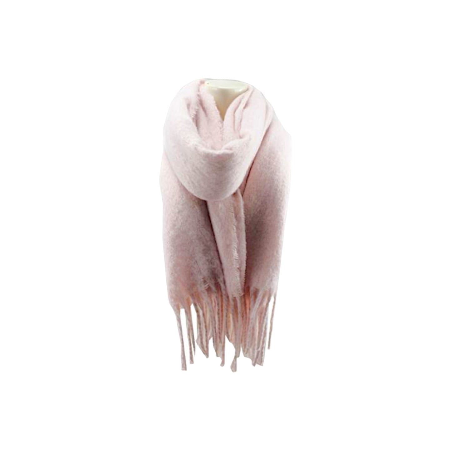 Winter Damen Schal » Winterschal Cashmera Soft Lurex » Fransenschal 180 x 60 cm » warmer Damenschal mit Fransen & feinen Glitzerfäden