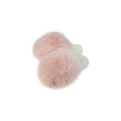 Fluffy Damen Hausschuhe mit Fell » Damenschuhe mit Kunstfell » Flauschige Schlappen » warme Pantoffeln mit Kunstpelz