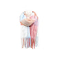 Winter Damen Schal » Cashmera Soft » Winterschal Karo Muster » Damenschal » Fransenschal 180 x 65 cm