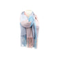 Winter Damen Schal » Cashmera Soft » Winterschal Karo Muster » Damenschal » Fransenschal 180 x 65 cm