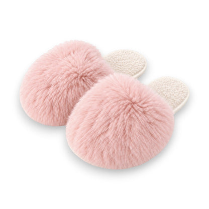 Fluffy Damen Hausschuhe mit Fell » Damenschuhe mit Kunstfell » Flauschige Schlappen » warme Pantoffeln mit Kunstpelz