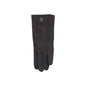 Gefütterte Winter Damen Handschuhe » Winterhandschuhe Suede mit Teddy Innenfutter » Fingerhandschuhe mit Touchfunktion