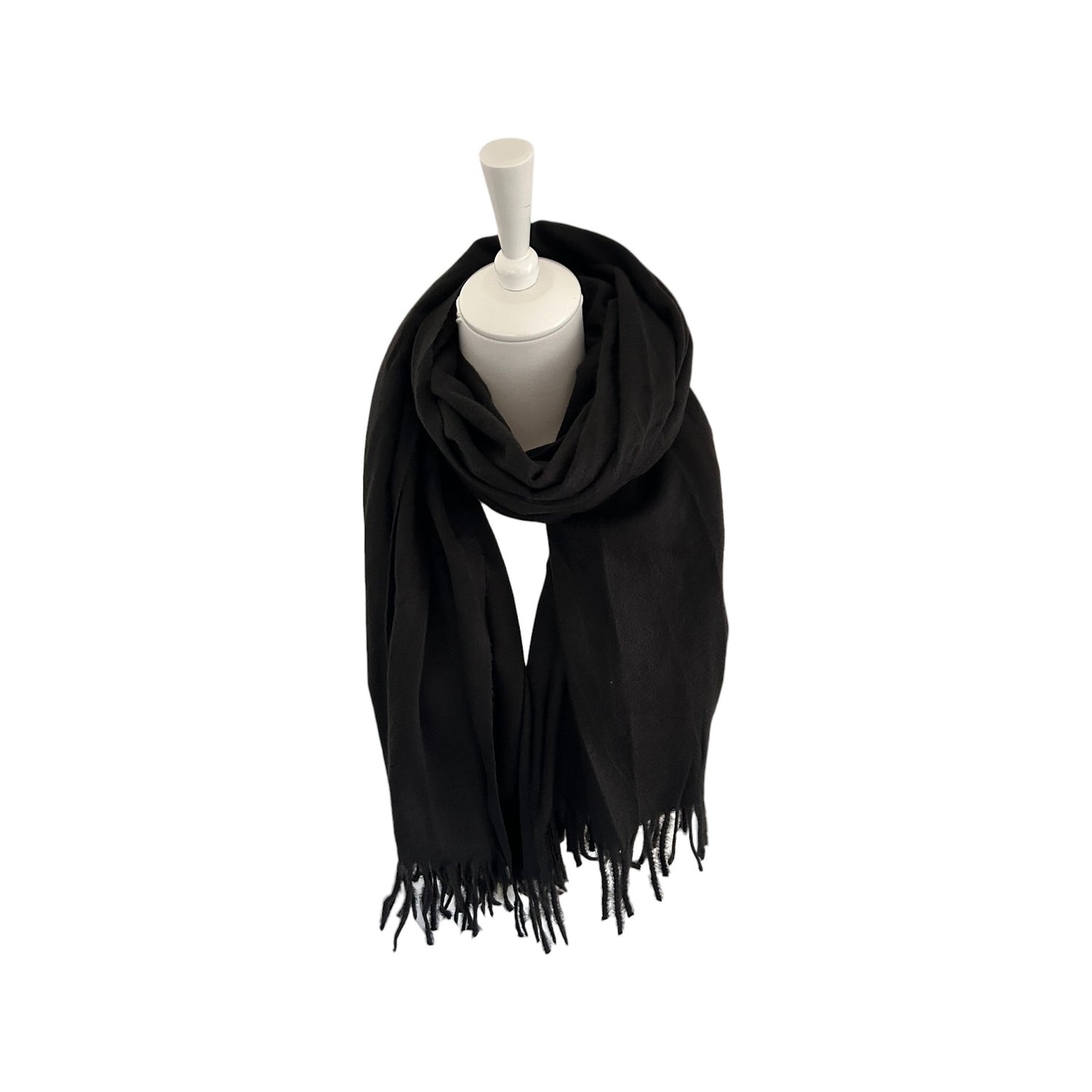 Winter Damen Fransenschal » XL Damenschal » weiches Cashmera » Winterschal 180x68cm