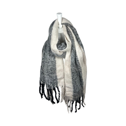 Winter Damen Schal » Winterschal Dreads Faith » warmer Damenschal mit Fransen » Winter Volumen Schal 180x50cm