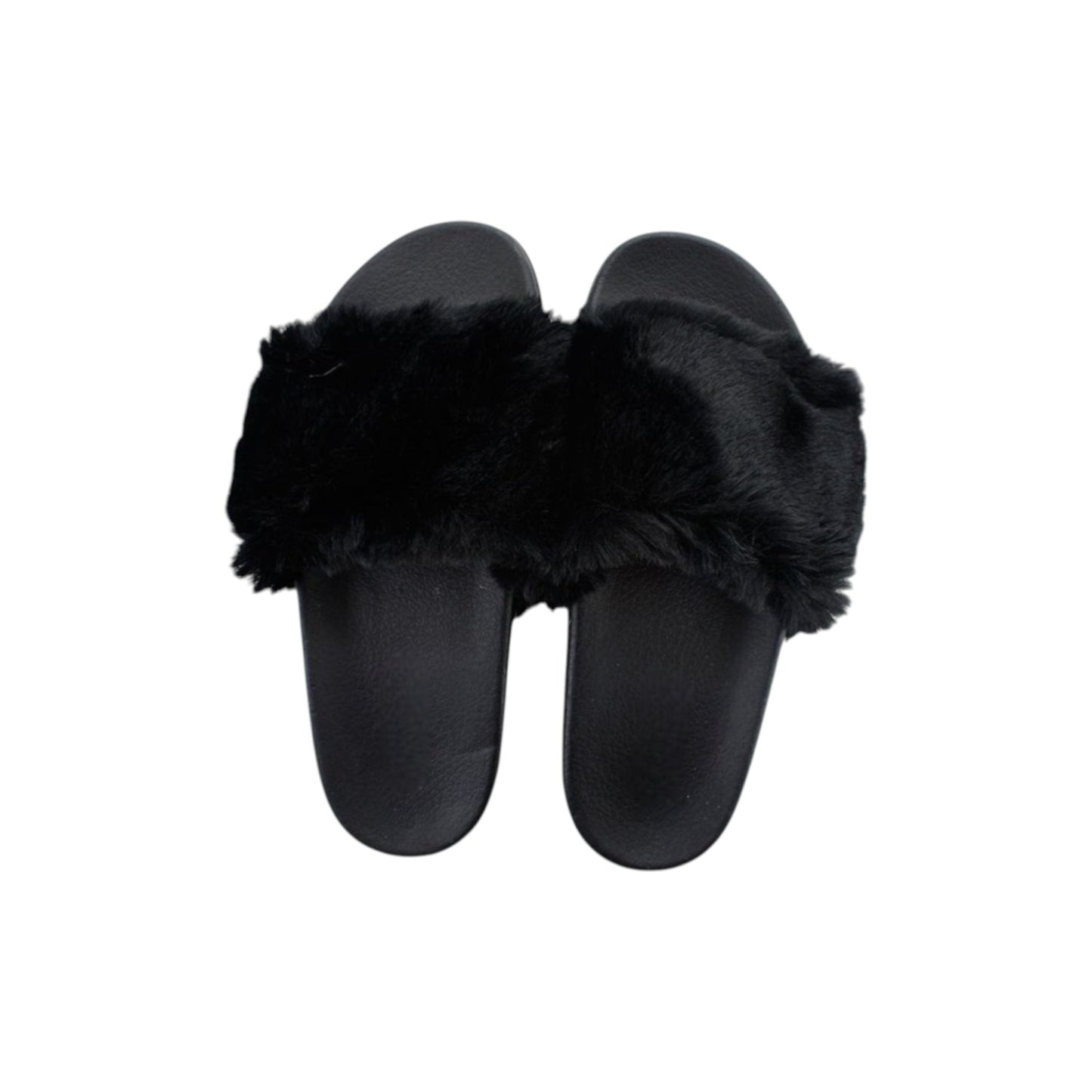 Damen Hausschuhe mit Fell » Damenschuhe mit Kunstfell » Badeschuhe » Sommer Badelatschen » Schlappen & Garten Schuhe » Pantoffeln mit Kunstpelz