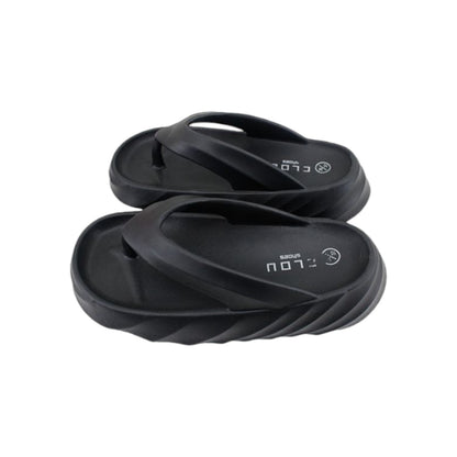 Badelatschen mit Zehentrenner » Damen Sommerschuhe » günstige Badesandalen » Sommer Garten Schuhe Avantgarde