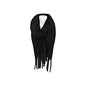 Winter Damen Schal » Winterschal Dread Style » Winterfarben » Fransenschal 187 x 50 cm » warmer Damenschal mit dicken Fransen » Hohes Volumen