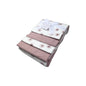4er Pack Moltontücher » Geschenkset » Baby Spucktuch 76 x 76 cm » Wickelunterlage aus Baumwolle » leichte Decke & Stilltuch » Baby Starter-Set