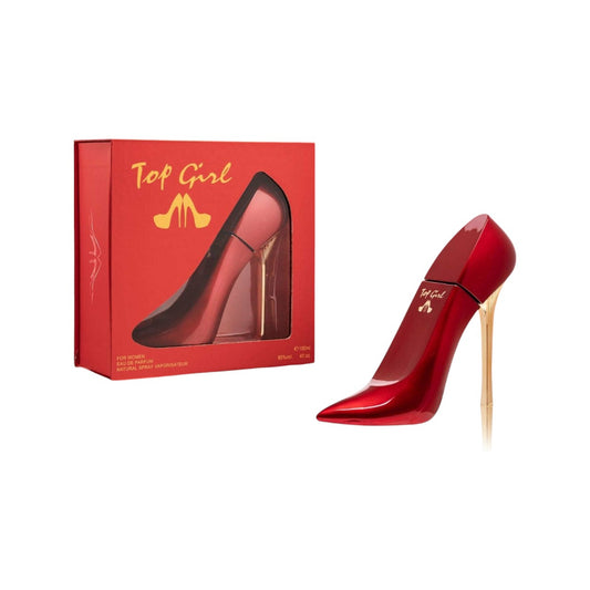 Damen Parfum » roter Stiletto » 100 ml blumiges Parfüm für Frauen » Top Girl Red » Flakon als Absatzschuh